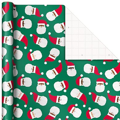 Hallmark Inclusive Santas, Global Ornaments & Merry Christmas Gift Wrap 3-Pack
