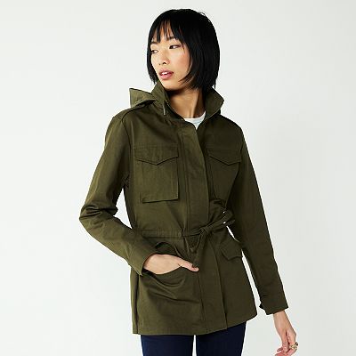 Women s Nine West Relaxed Utility Jacket