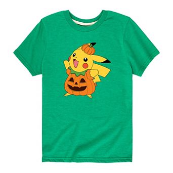 Boys 8-20 Nintendo Pokémon Pumpkin Costume Tee