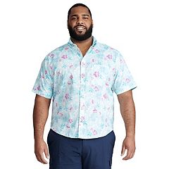 IZOD Saltwater Mens Big & Tall Oatmeal Heather Craft Beer Long