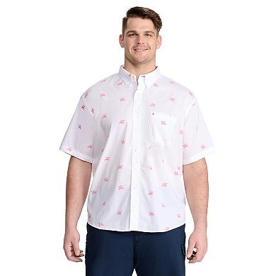 Big & Tall IZOD Advantage Classic-Fit Performance Button-Down Shirt