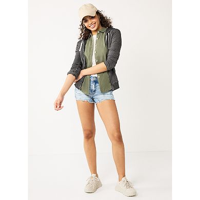 Juniors' SO® Regular Rise Shortie Shorts