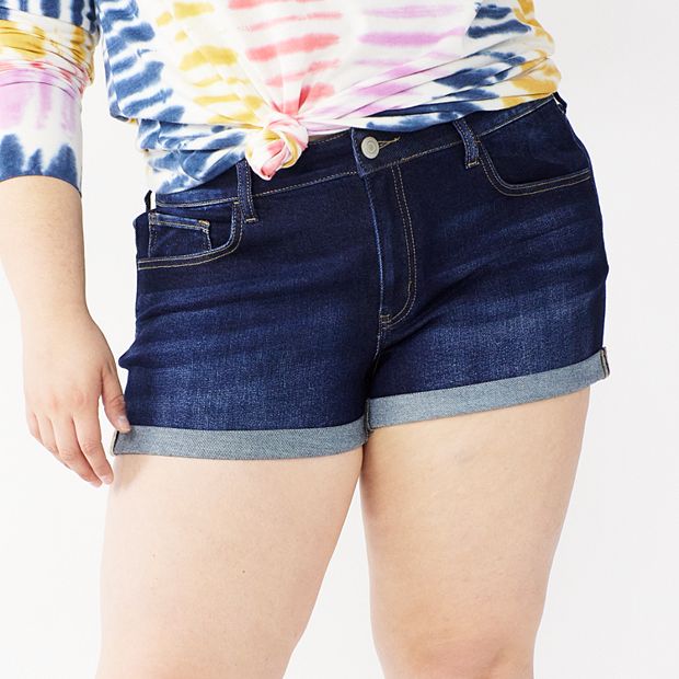 Plus size jean outlet shorts for juniors