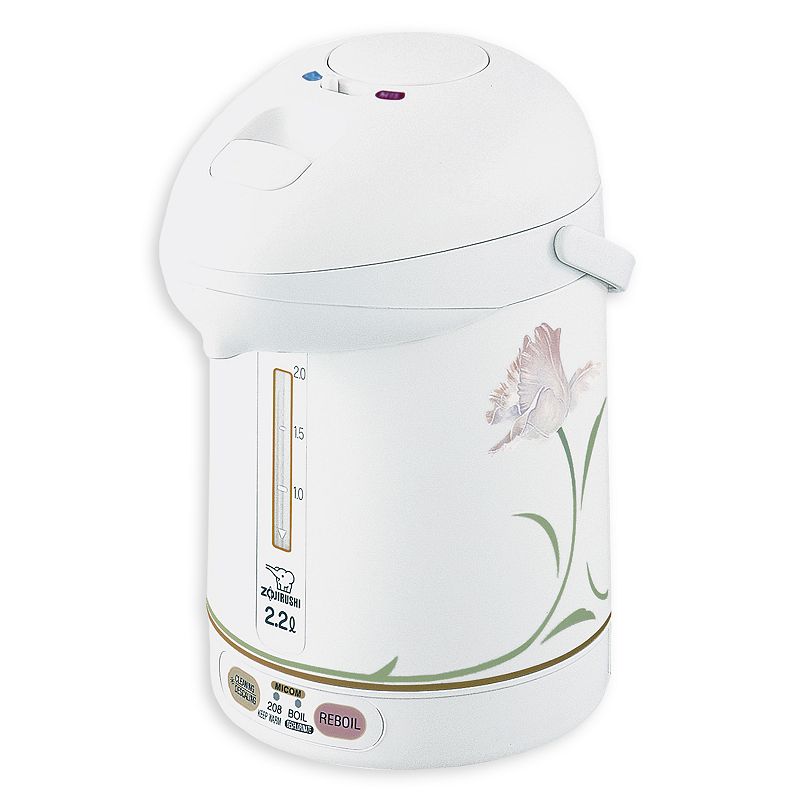 Zojirushi CW-PZC22FC Micom Super Boiler  2.2 Liter White Ballerina
