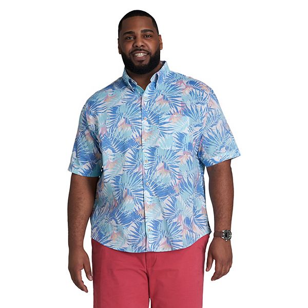 Big & Tall IZOD Saltwater Classic-Fit Chambray Button-Down Shirt