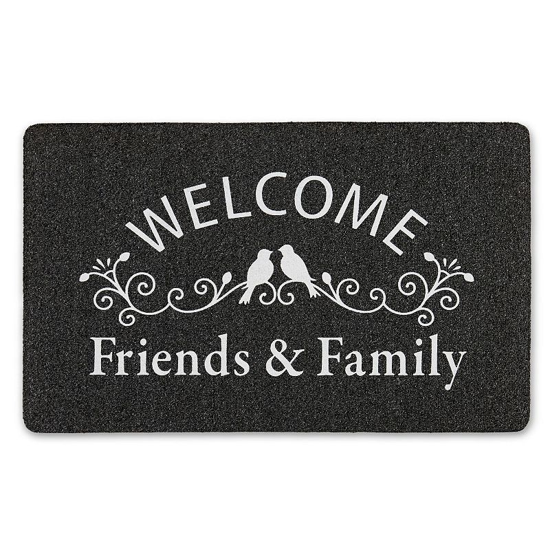 Home Dynamix Mia Friends & Family Indoor Outdoor Mat - 18 x 30, Brown O