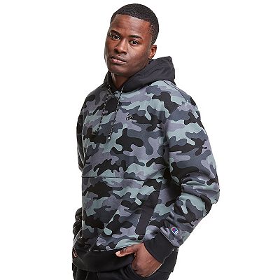 Men s Champion Urban Pursuits Camo Print Hoodie