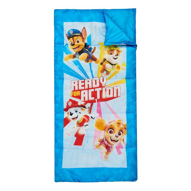 Paw patrol sleeping shop bag with pillow