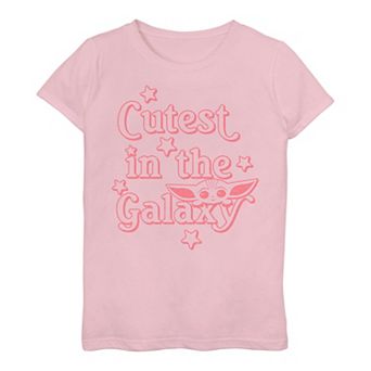 Girls 3-16 Star Wars "Cutest In The Galaxy" The Child AKA Baby Yoda Tee