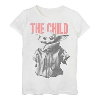 Girls 3-16 Star Wars The Mandalorian Poster Child AKA Baby Yoda Tee