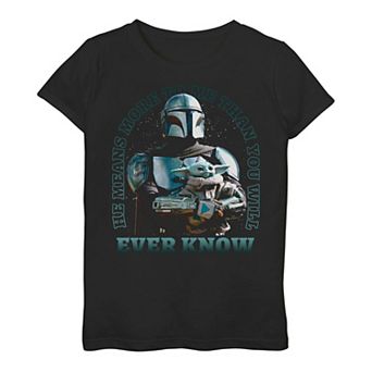 Girls 3-16 Star Wars The Mandalorian Meaningful Poster Tee
