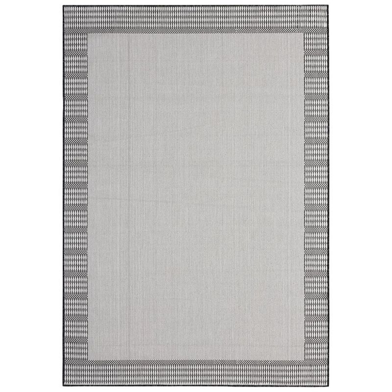 Nicole Miller New York Patio Country Landry Indoor Outdoor Area Rug, Brown Over, 5.5X7.5 Ft