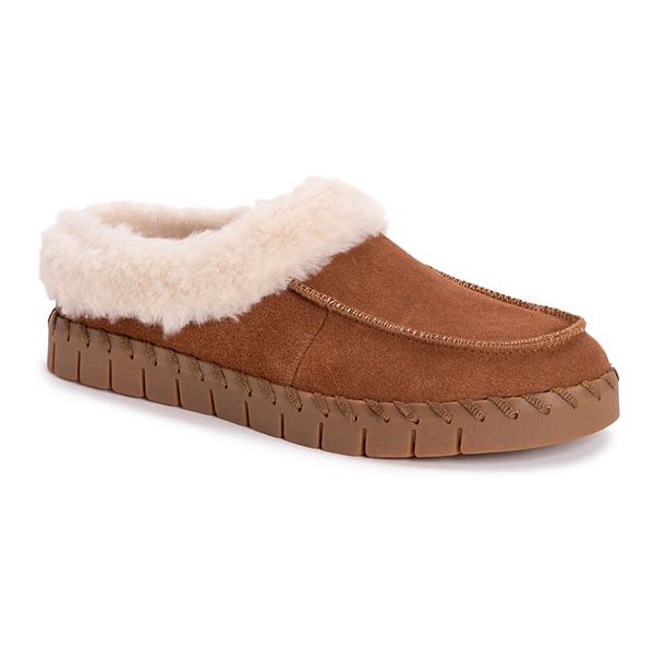 MorningSave: MUK LUKS Women's Flexi Buffalo Faux-Fur Clogs