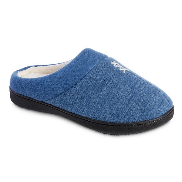 isotoner Marisol Microsuede & Heathered Women's Hoodback Slippers