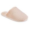 isotoner Women's Shay Faux Fur Clog Slippers