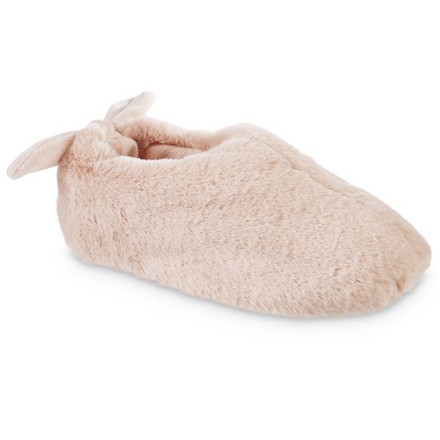 kohls womens bootie slippers