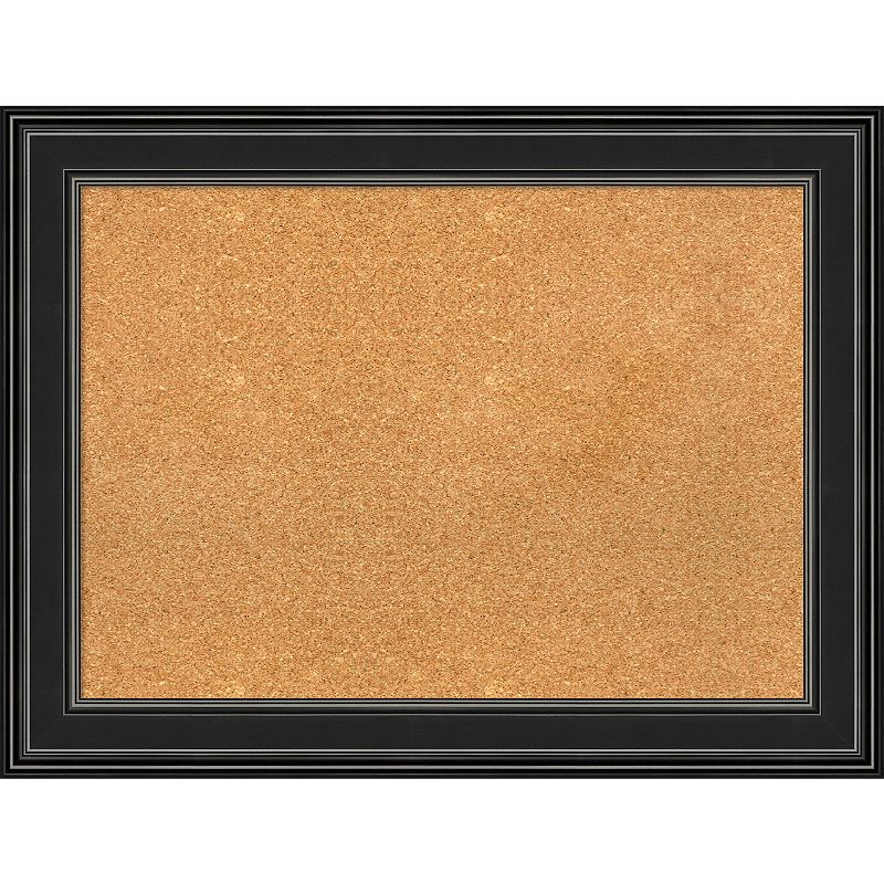 29921936 Amanti Art Ridge Black Framed Cork Board Wall Deco sku 29921936