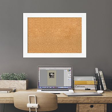 Amanti Art Cabinet Narrow Framed Natural Wall Decor.