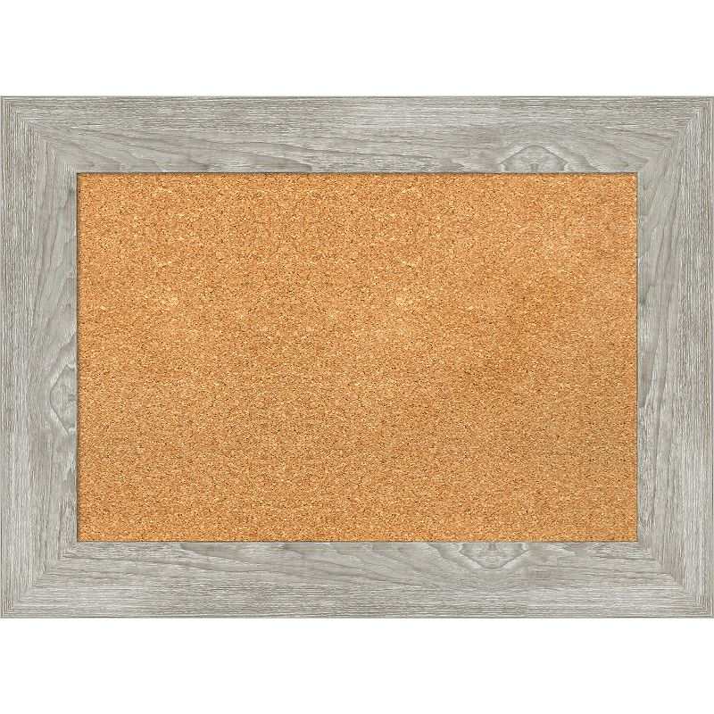 29831537 Amanti Art Dove Gray Wash Framed Cork Board Wall D sku 29831537