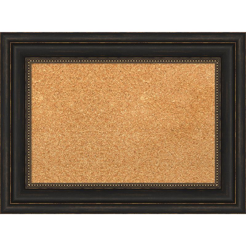 54039076 Amanti Art Accent Bronze Finish Framed Cork Board  sku 54039076