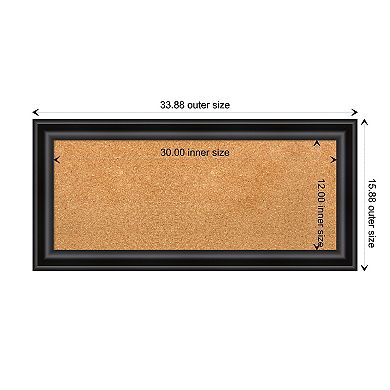 Amanti Art Grand Narrow Cork Board Framed Wall Art