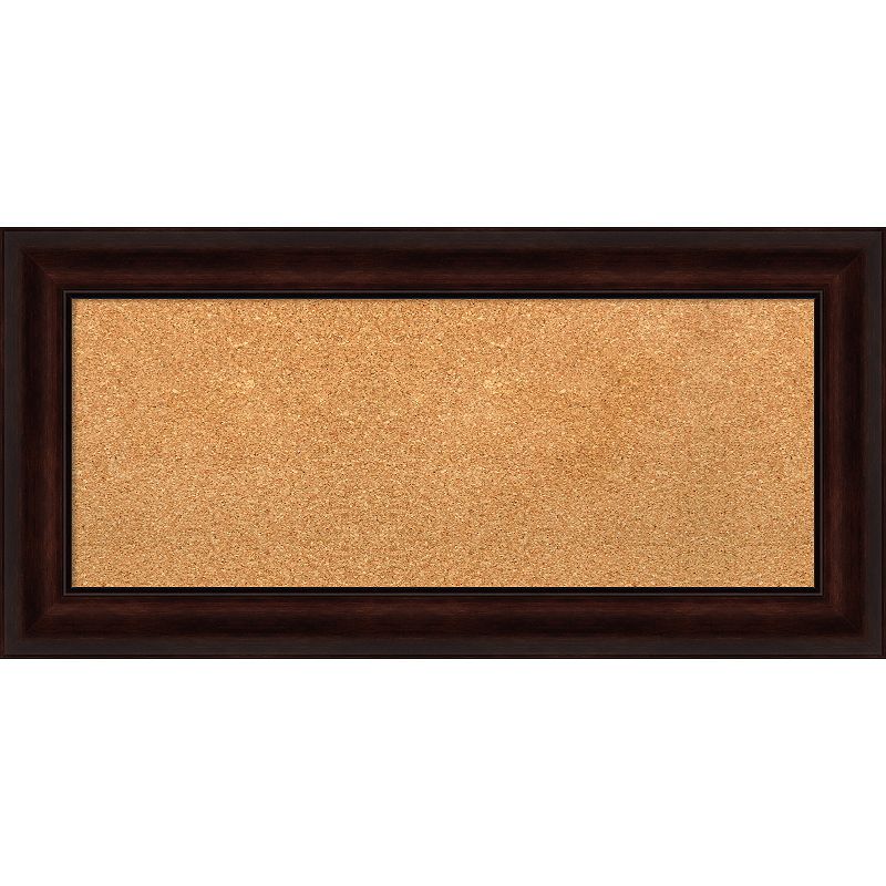 28699221 Amanti Art Coffee Bean Brown Framed Cork Board Wal sku 28699221
