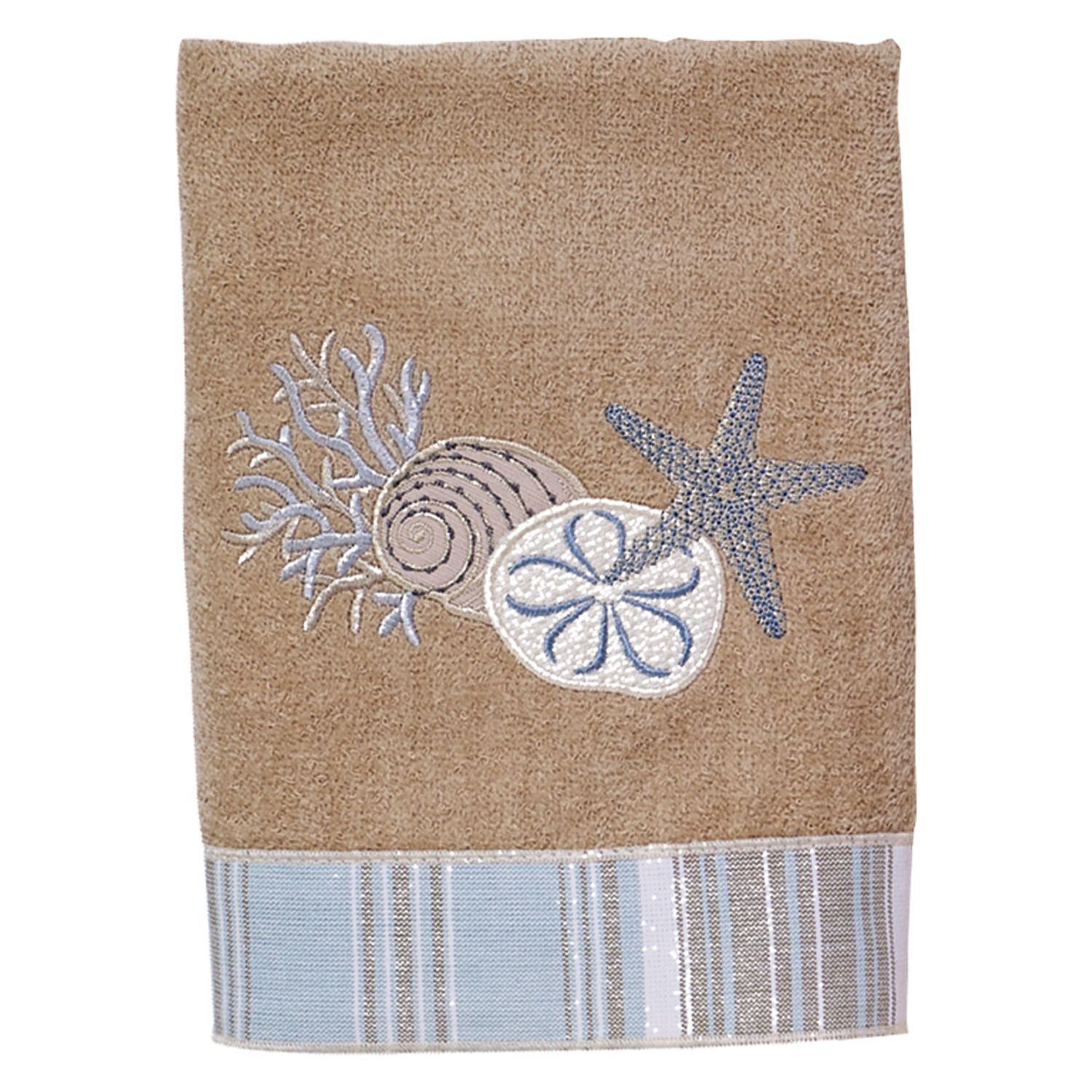 EQWLJWE Starfish Shell Pearl Beach Hand Towels 30x60 IN Beach Sea