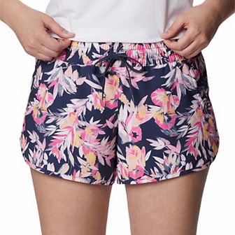 Women's Columbia Bogata Bay Stretch UPF 50 Print Shorts