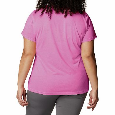 Plus Size Columbia Hike Crewneck Active Tee