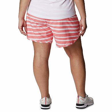 Plus Size Columbia Bogata Bay Print Omni-SHADE UPF 50 Shorts