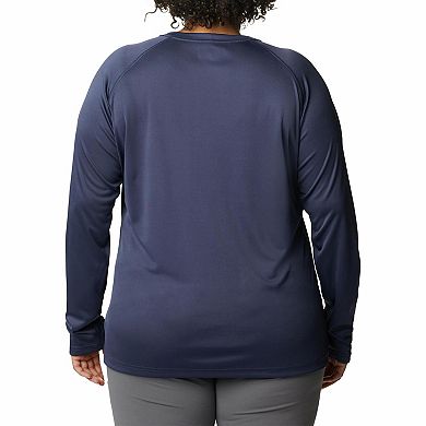 Plus Size Columbia Fork Stream UPF 50 Active Tee