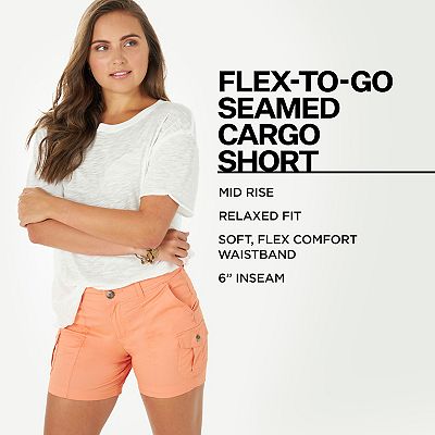 Women s Lee Flex To Go Cargo Shorts