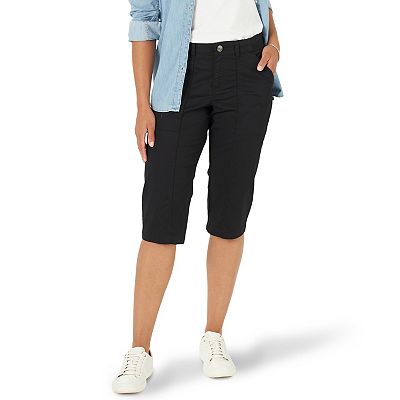 Kohls lee relaxed fit capris hotsell