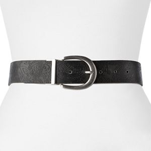 Relic Reversible Bonded-Leather Belt