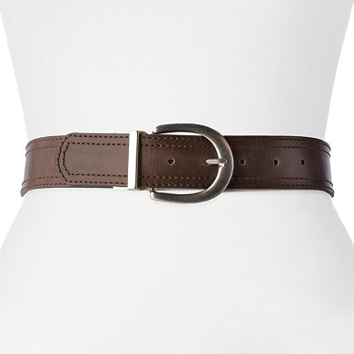 Relic by Fossil Reversible Bonded-Leather Belt