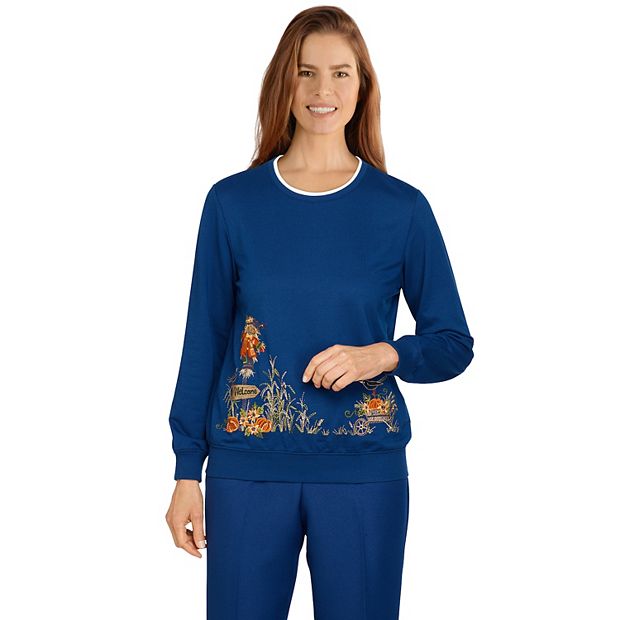 Alfred dunner womens online sweatshirts