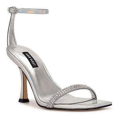 silver mid heel dress sandals Amazon.com | SheSole Women's Low Heel Dance Wedding Sandals Strappy Dress  Shoes Silver Heel US SIZE 5.5