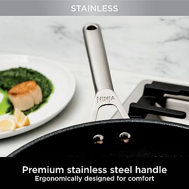 Ninja Foodi NeverStick 8-in. Stainless Steel Frypan