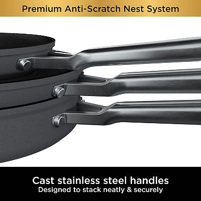 Ninja™ NeverStick® Premium Anti-Scratch Nest System, 10-Piece