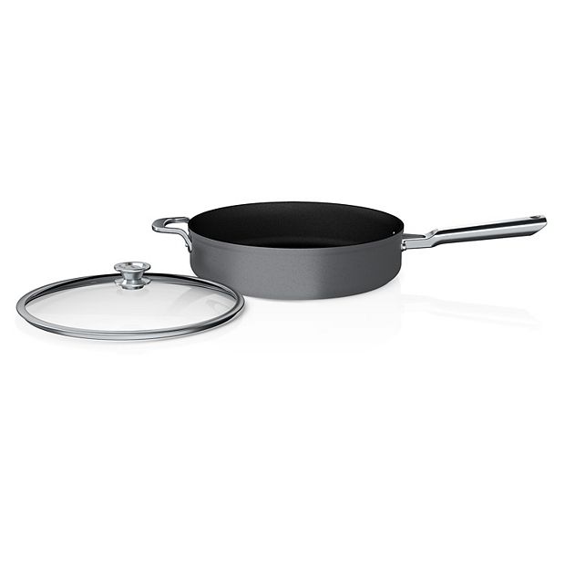 Ninja Foodi NeverStick Premium Hard-Anodized 4-Quart Saute Pan with Glass Lid