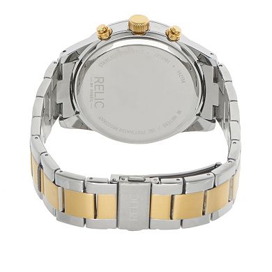 Relic by Fossil Men's Mahoney Two-Tone Bracelet Watch - ZR15981