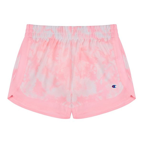 Girls 716 Champion® Tie Dye Woven Shorts