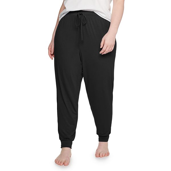 Plus Size Sonoma Goods For Life® Truly Soft Banded Bottom Pajama Pants