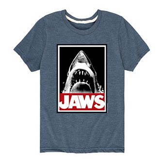 Boys 8-20 Jaws The Giant Poster Tee