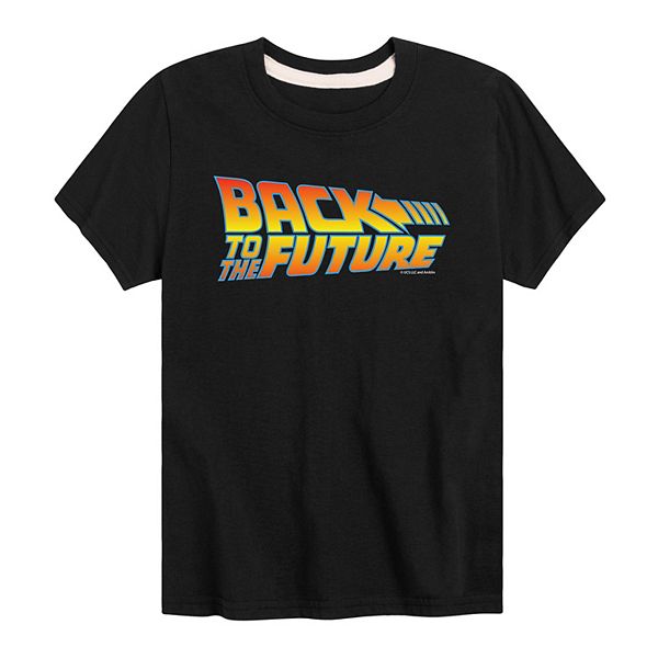 Boys 8-20 Back To The Future Logo Tee