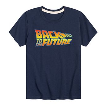 Boys 8-20 Back To The Future Logo Tee