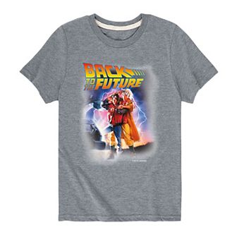 Boys 8-20 Back To The Future Movie Poster Tee