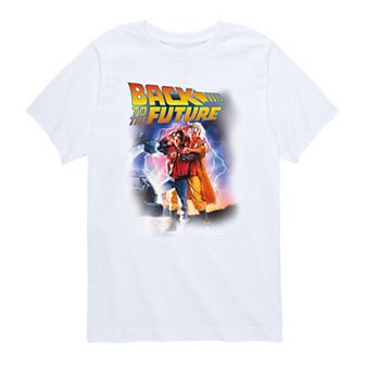 Boys 8-20 Back To The Future Movie Poster Tee