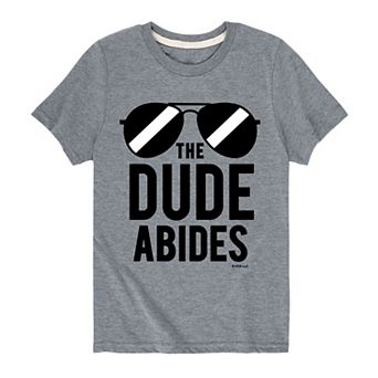 Boys 8-20 Big Lebowski The Dude Abides Tee