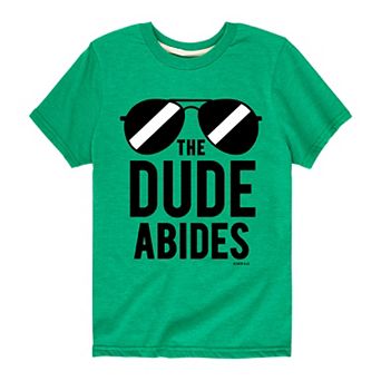 Boys 8-20 Big Lebowski The Dude Abides Tee
